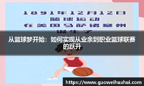 从篮球梦开始：如何实现从业余到职业篮球联赛的跃升